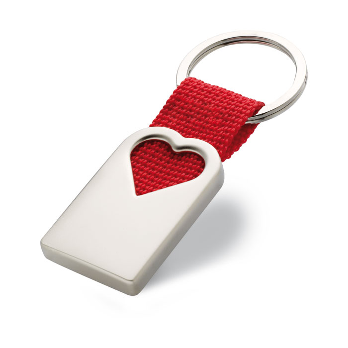 Portachiavi personalizzato cuore mod. CH MID 204